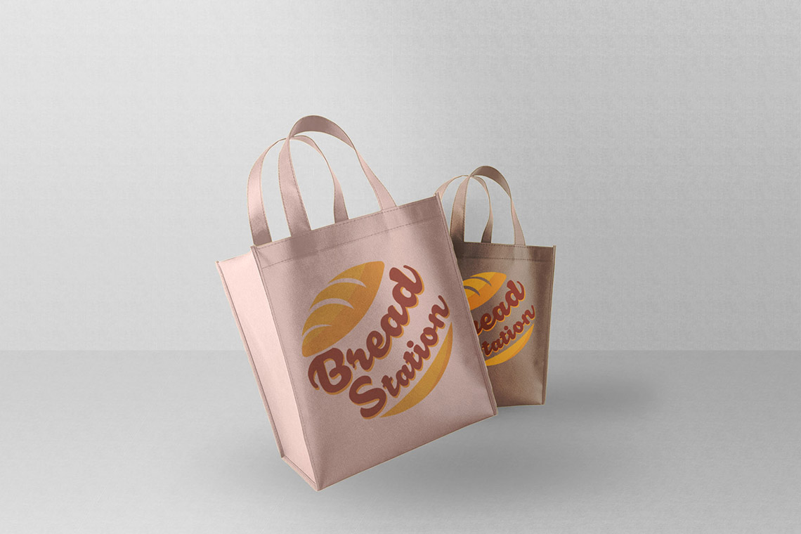 Bread Station - Thiết kế bộ nhận diện thương hiệu cửa hàng ăn nhanh Bread Station